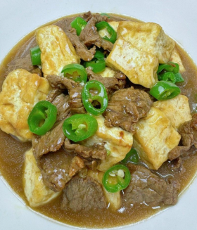 Braised Beef with Tofu