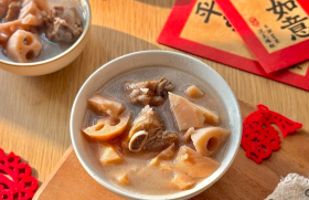 Lotus Root and Pork Rib Soup