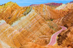 Zhangye Qicai Danxia Tourist Scenic Area