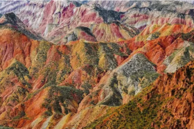 Lanzhou Shuimo Danxia Tourist Attraction