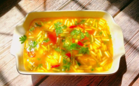 Scrambled Egg Soup