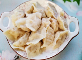 Lotus Root and Pork Dumplings