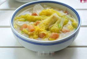 Steamed Scallops with Baby Napa Cabbage