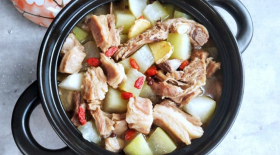 Beer-Braised Lamb Belly