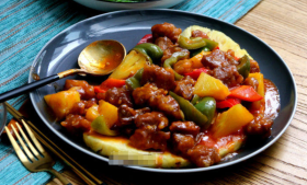 Sweet and Sour Pork with Pineapple