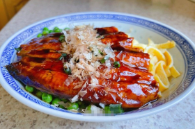 Grilled Eel Rice with Sauce