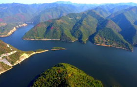 Jinsixia Scenic Area in Shangluo City